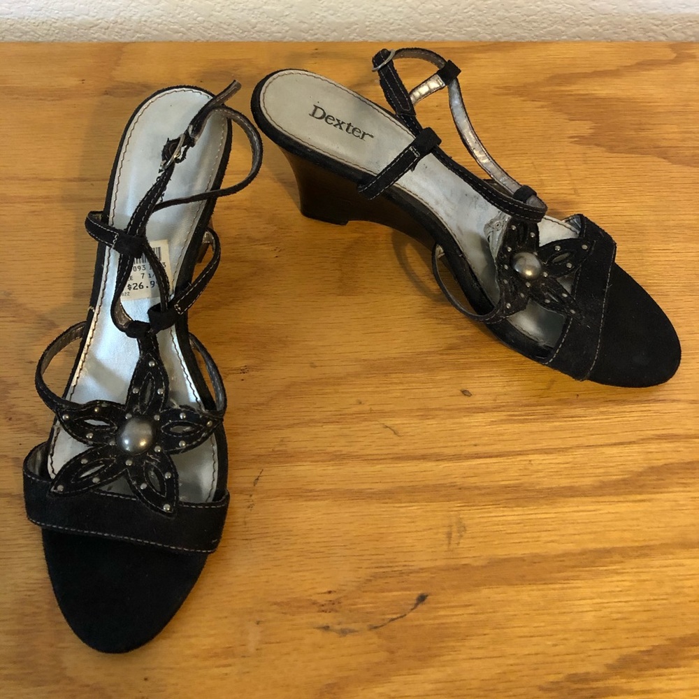 Dexter wedge heel sandals